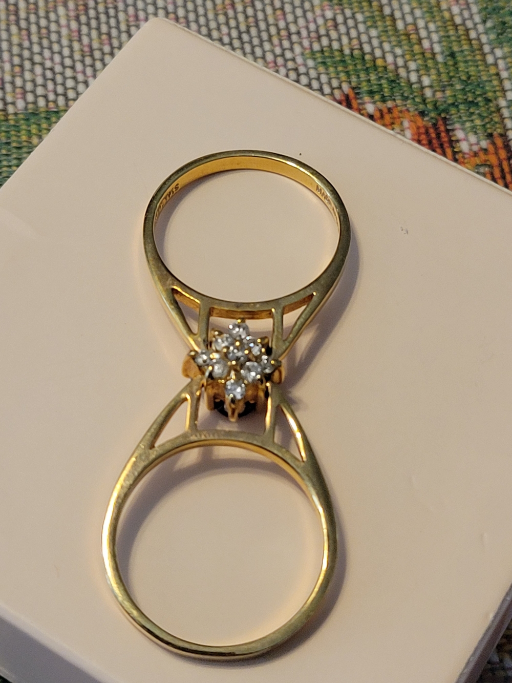 VINTAGE LIND FLIP RING - Picture 5 of 8